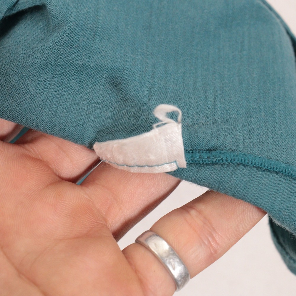 Smartwool Merino 150 Top Women M Base Layer Long Sleeve Teal Blue Merino Wool - Picture 8 of 9